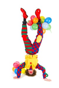 Lustige Clowns finden und buchen - www.showdreams.de